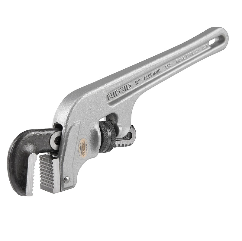 Aluminum End Wrench 10" 1-1/2" Pipe Capacity Model E-910 