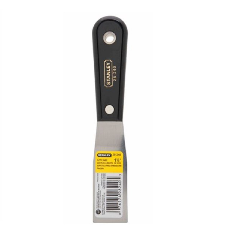 Putty Knife 1-1/4" Flexible with Nylon Handle 