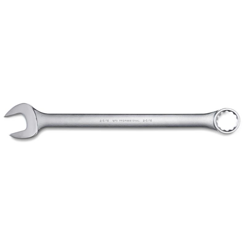 Combination Wrench 2-3/16 12Pt" 12 Point Satin