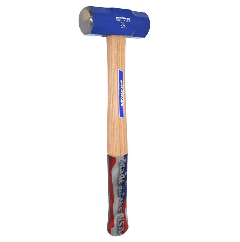 Sledge Hammer 3 Lb Double Face 16" Hickory Handle 