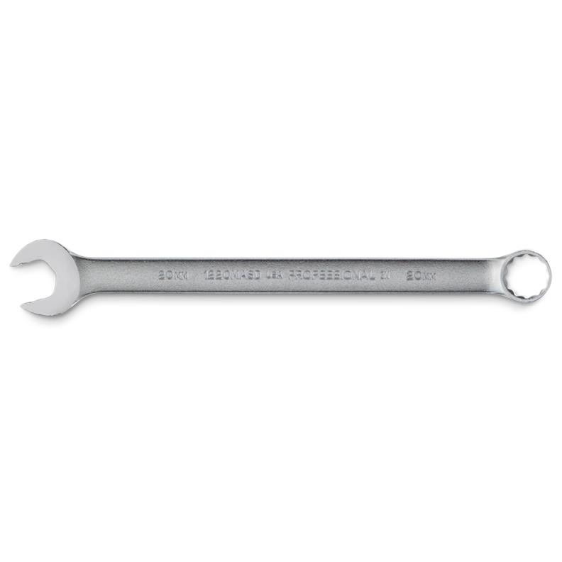Combination Wrench 20mm 12 Point Metric Satin 