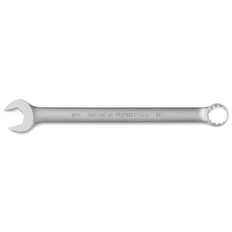 Combination Wrench 29mm 12 Point Metric Satin 