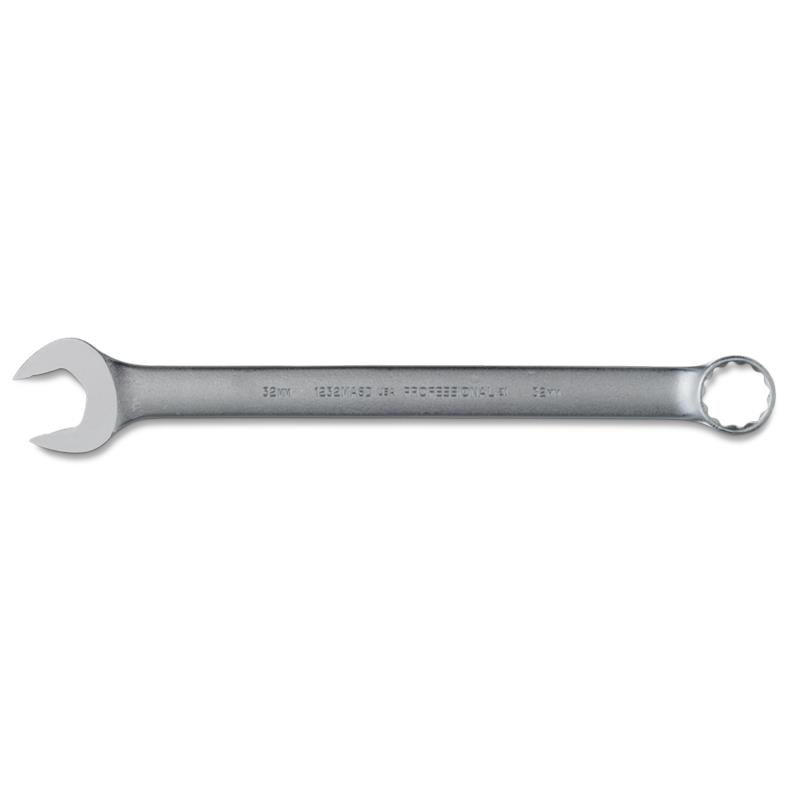 Combination Wrench 32mm 12 Point Metric Satin 