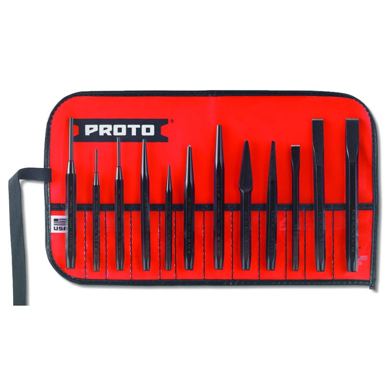 Punch & Chisel Set 12-Pc with Pouch