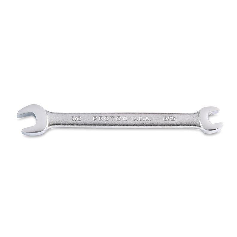 Open End Wrench 3/8"X5/16" Satin 