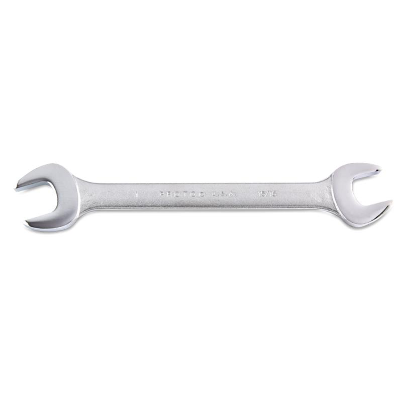 Open End Wrench 15/16"X1" Satin 