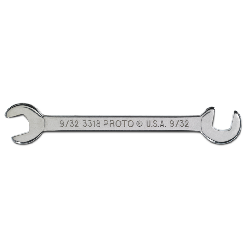 WRENCH 9/32 SHRT ANGL OPEN END J3318