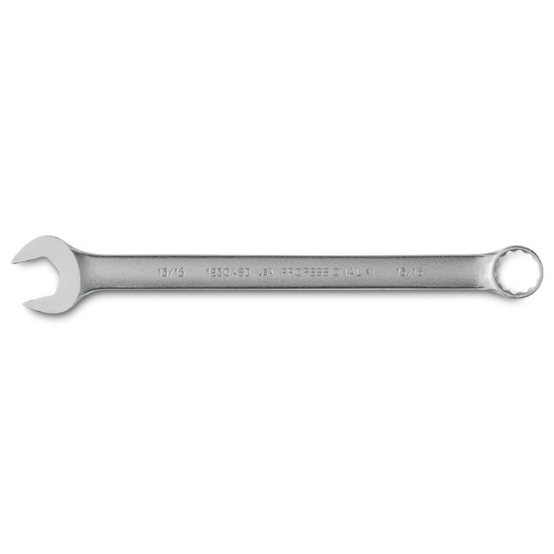 Combination Wrench 15/16" 12 Point Satin