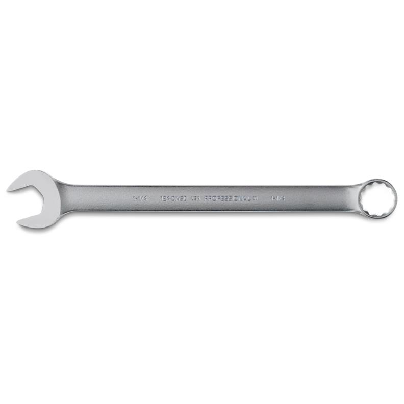 Combination Wrench 1-1/4" 12 Point Satin