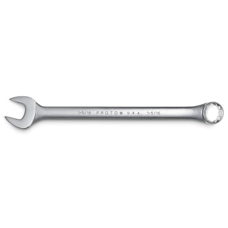 Combination Wrench 1-5/16" 12 Point Satin