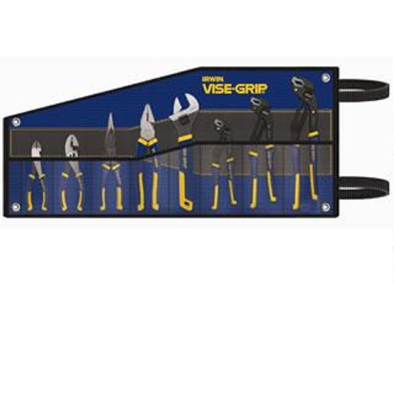 Pliers Set 8-Pc Assortment with Tool Pouch Roll 
