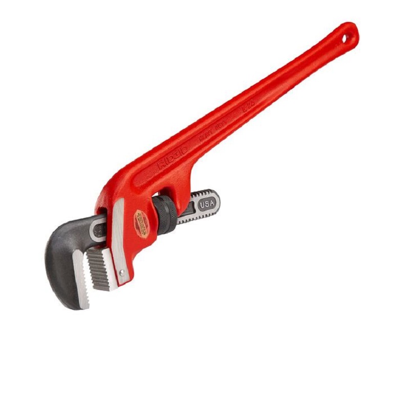 Heavy-Duty End Pipe Wrench 24" 3" Pipe Capacity Model E-24 