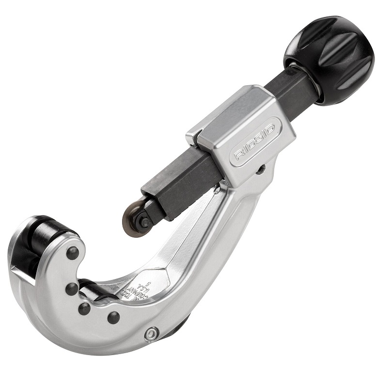 Ratcheting Enclosed Feed Tubing Cutter 1/4" to 2-3/8" Capacity Includes E-3469 Wheel Model 205 