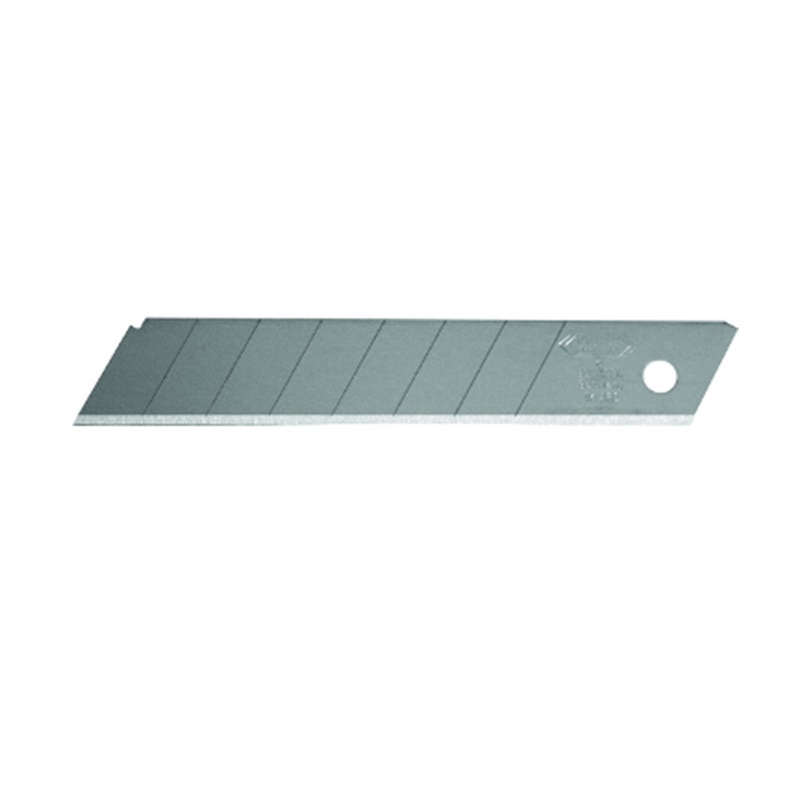 18mm 8 Point Perforated Carbon Steel Snap-Off Blade-100/Box