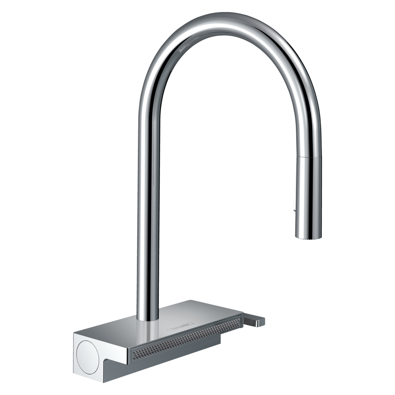 Aquno Select 1 Hole Pull-Out Kitchen Faucet in Chrome