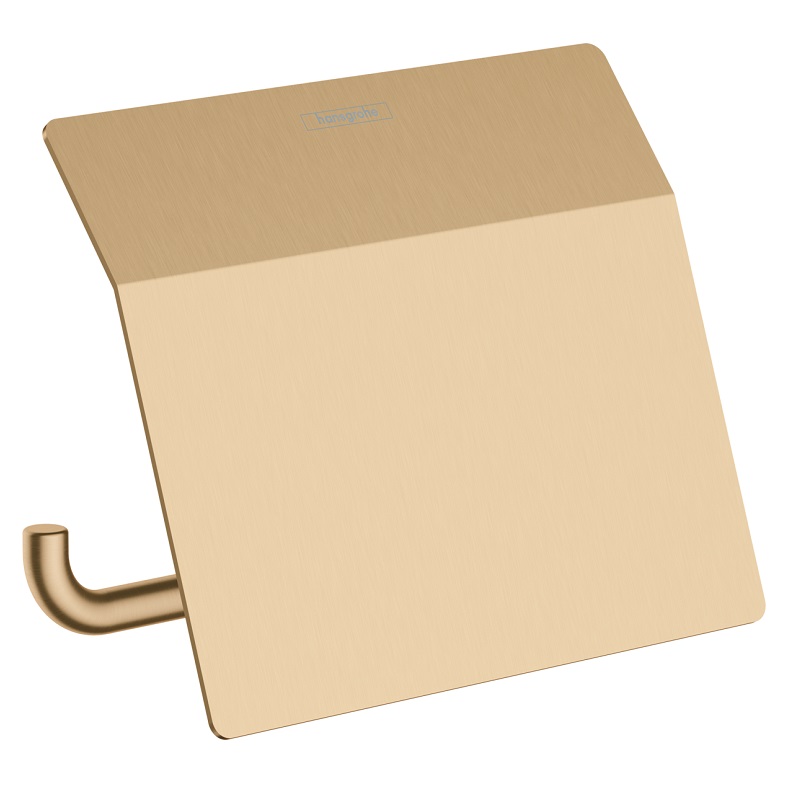 AddStoris Toilet Paper Holder w/Cover in Brushed Bronze