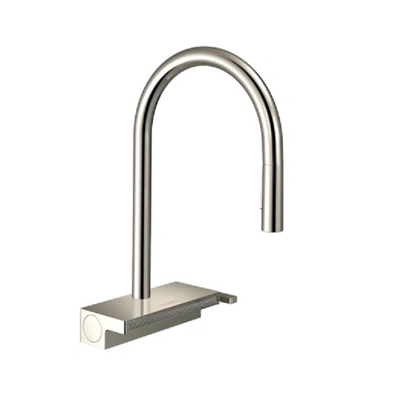 Aquno Select Kitchen Faucet In Polished Nickel