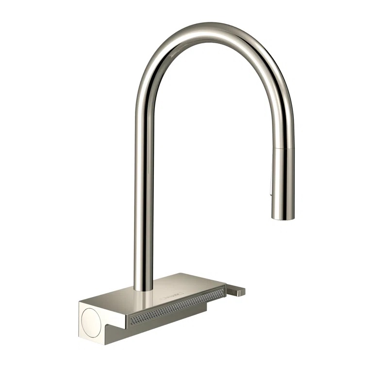 Aquno Select Kitchen Faucet In Polished Nickel