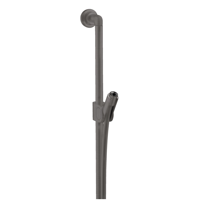 Axor Citterio 36" Wallbar w/Hose & Slider in Brushed Black Chrome