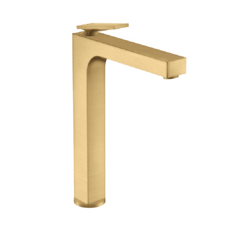 Axor Citterio 280 1-Hole Lav Faucet in Brushed Gold, 1.2 gpm