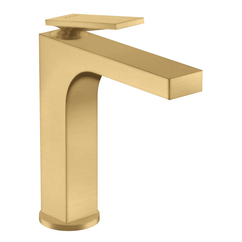 Axor Citterio 160 1-Hole Lav Faucet w/Drn in Brushed Gold, 1.2 gpm