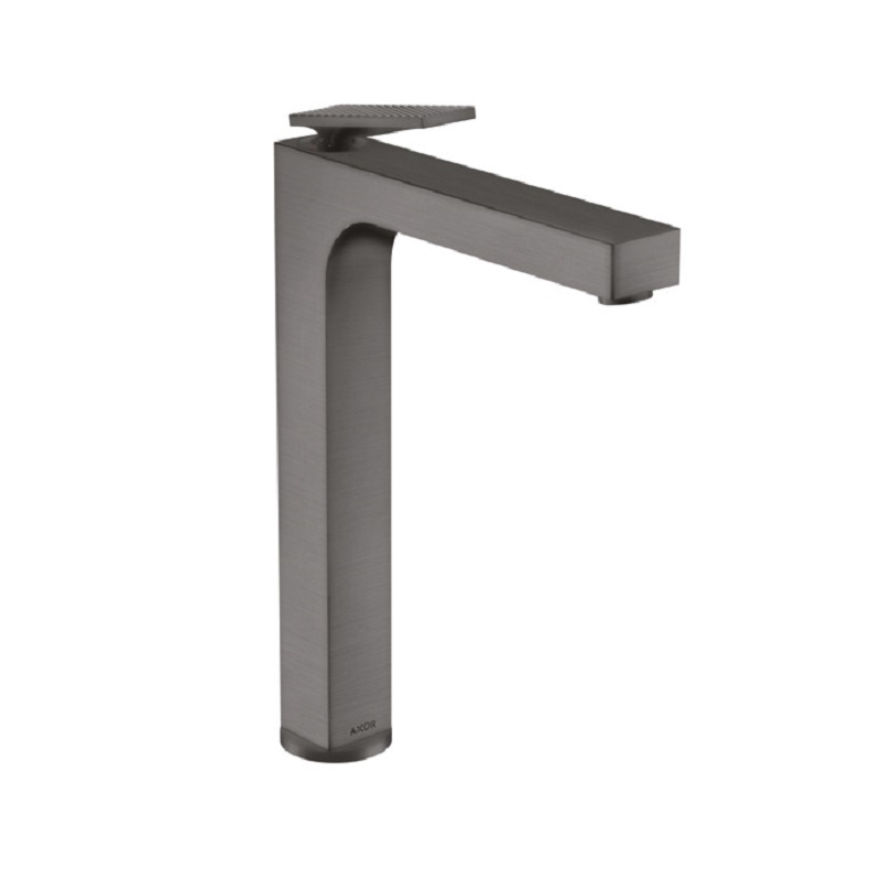 Axor Citterio 280 Rhombic Lav Faucet in Brushed Black, 1.2 gpm