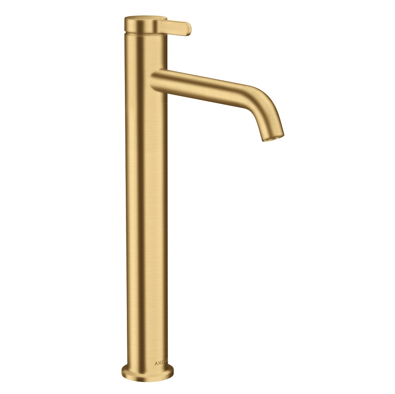 Axor One 260 Single Hole Lav Faucet in Brushed Gold, 1.2 gpm