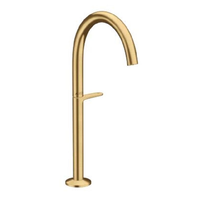 Axor One Select 260 1-Hole Lav Faucet in Brushed Gold, 1.2 gpm