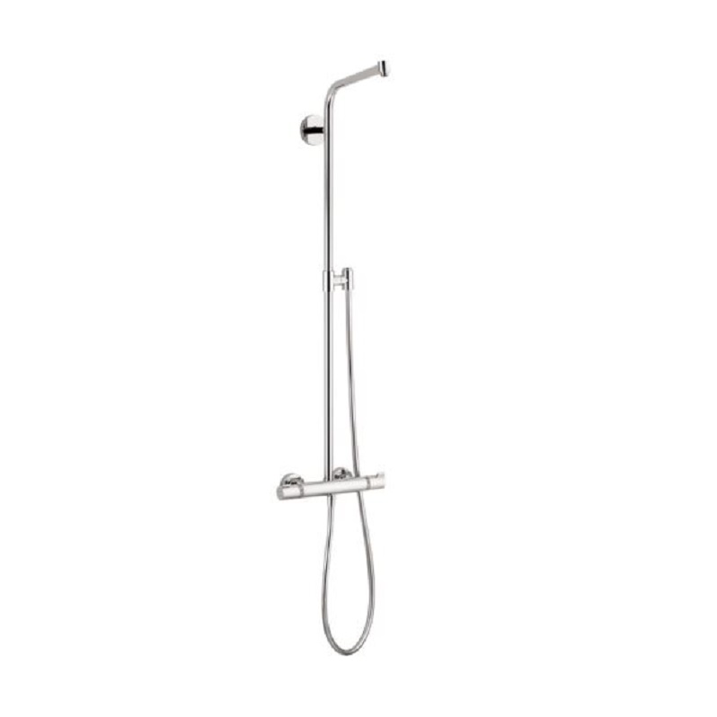 Crometta Showerpipe Trim Less Shower Components in Chrome