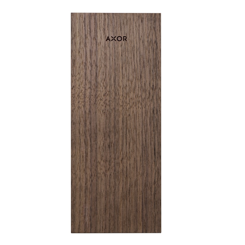 AXOR MyEdition Plate 200 in Black Walnut