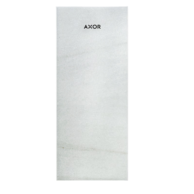 AXOR MyEdition Plate 200 in Marble Lasa Covelano Vena Oro