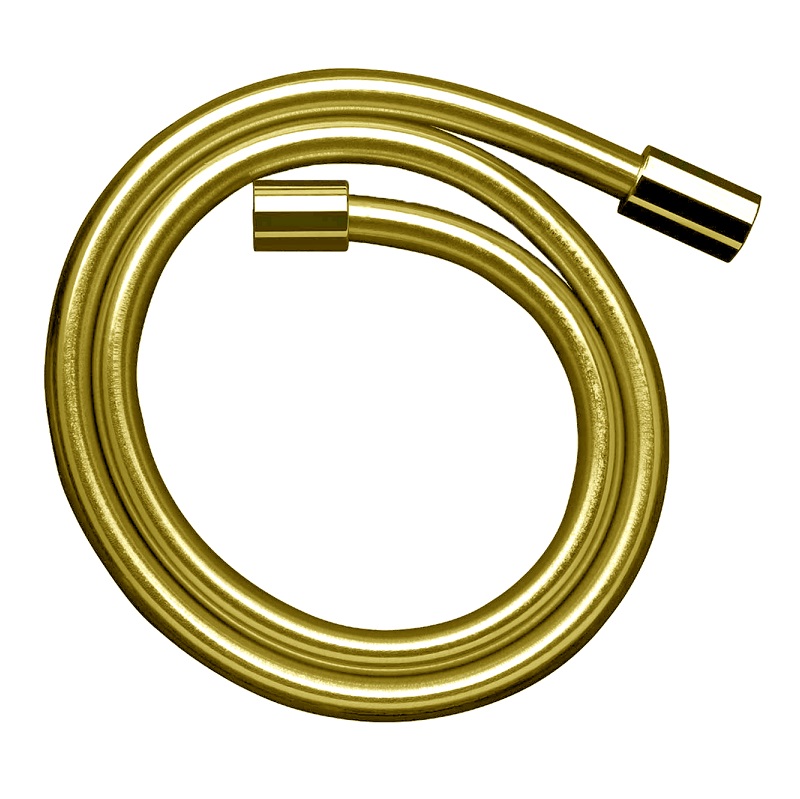 Axor Starck 63" Techniflex Hose w/Nut in Polished Gold Optic