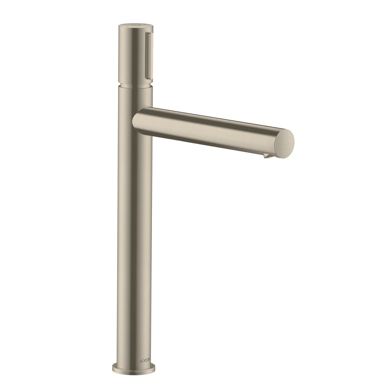 Axor Uno 1-Hole Faucet Select 260 in Brushed Nickel, 1.2 gpm