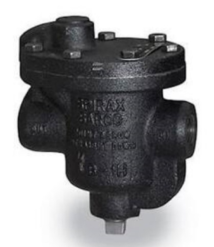 Steam Trap 1/2" Cast Iron Inverted Bucket with Strainer 125 PSI