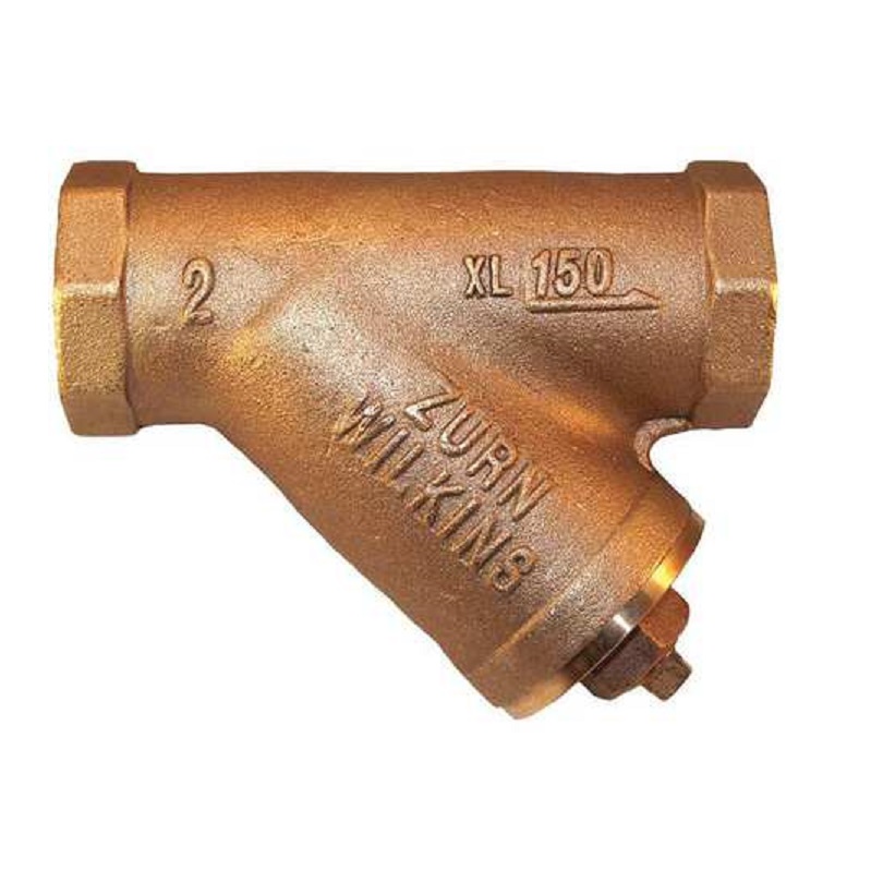 Y-Strainer 1" Bronze Threaded with 20 Mesh Stainless Steel Screen 