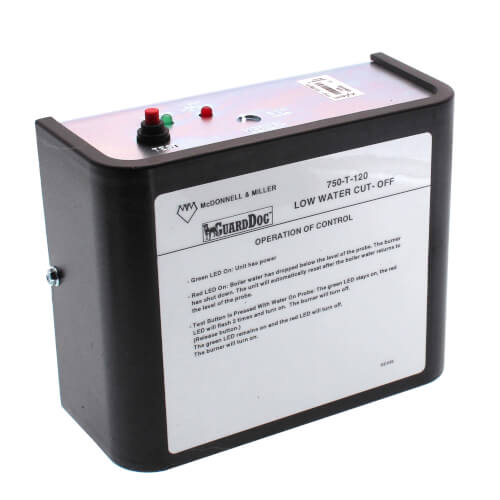 Low Water Cut-off for Steam Boilers Electronic 120V Auto Reset Model 750-T-120 176206
