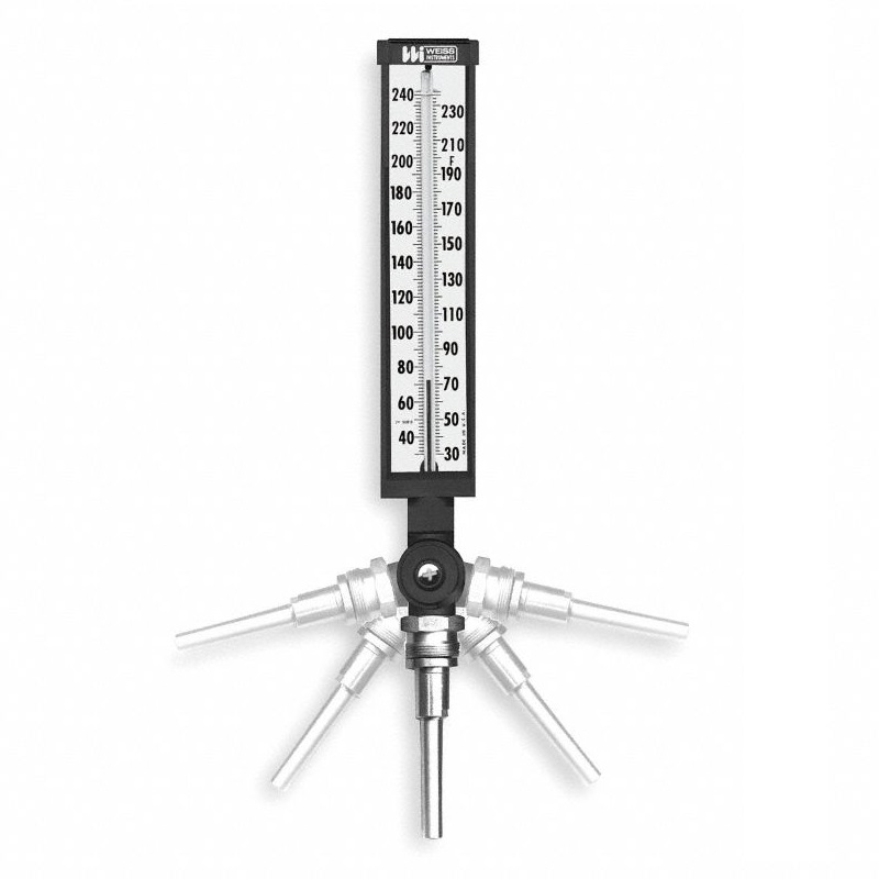 WEISS A9VU35 0-160 RANGE ANGLE THERMOMETER
