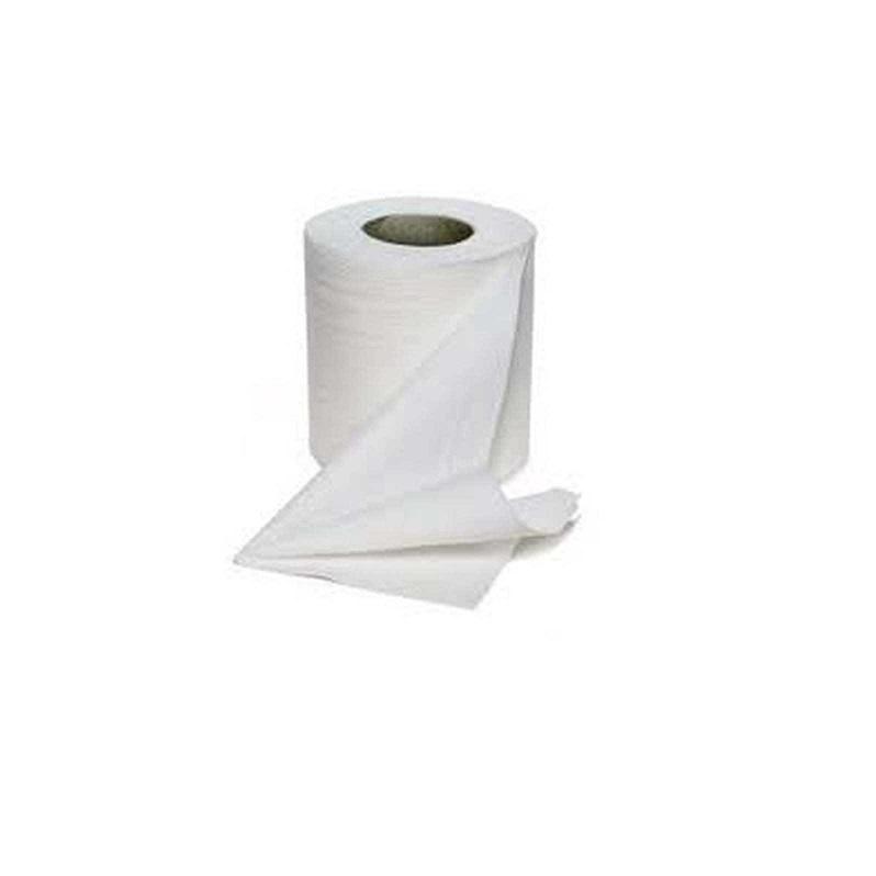 Toilet Tissue 2-Ply White 500 Sheets per Roll 96 Rolls per Case White Fluff
