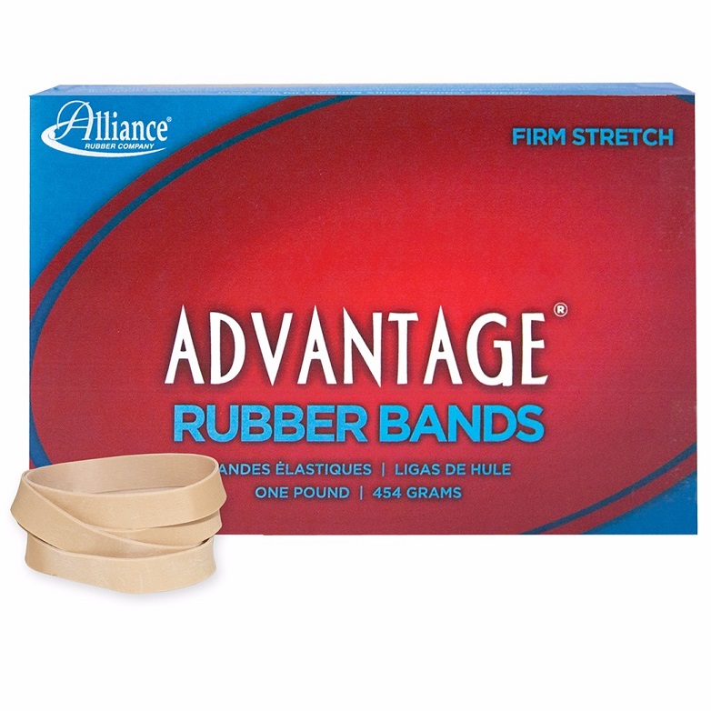 Rubber Band 1 Lb Box Size 84 Crepe 3.50"Long X .50"Wide