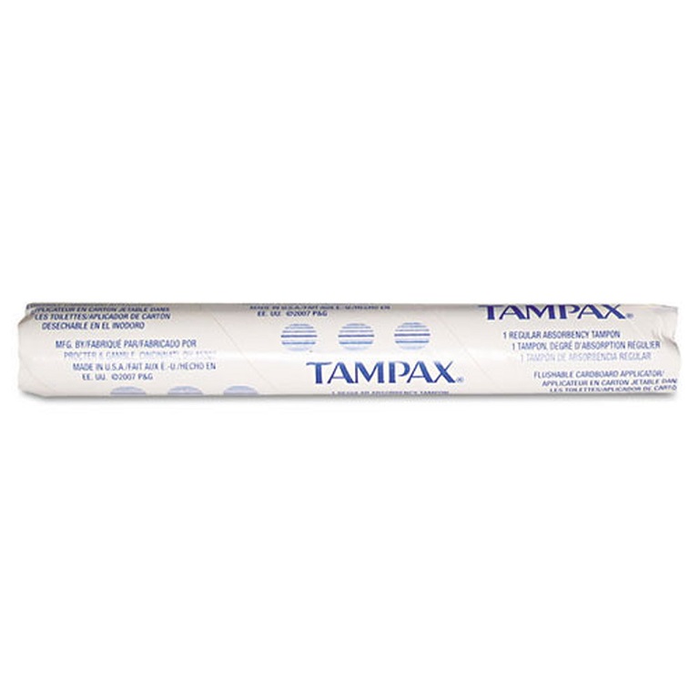 Individually Wrapper Tampak Tampons Regular