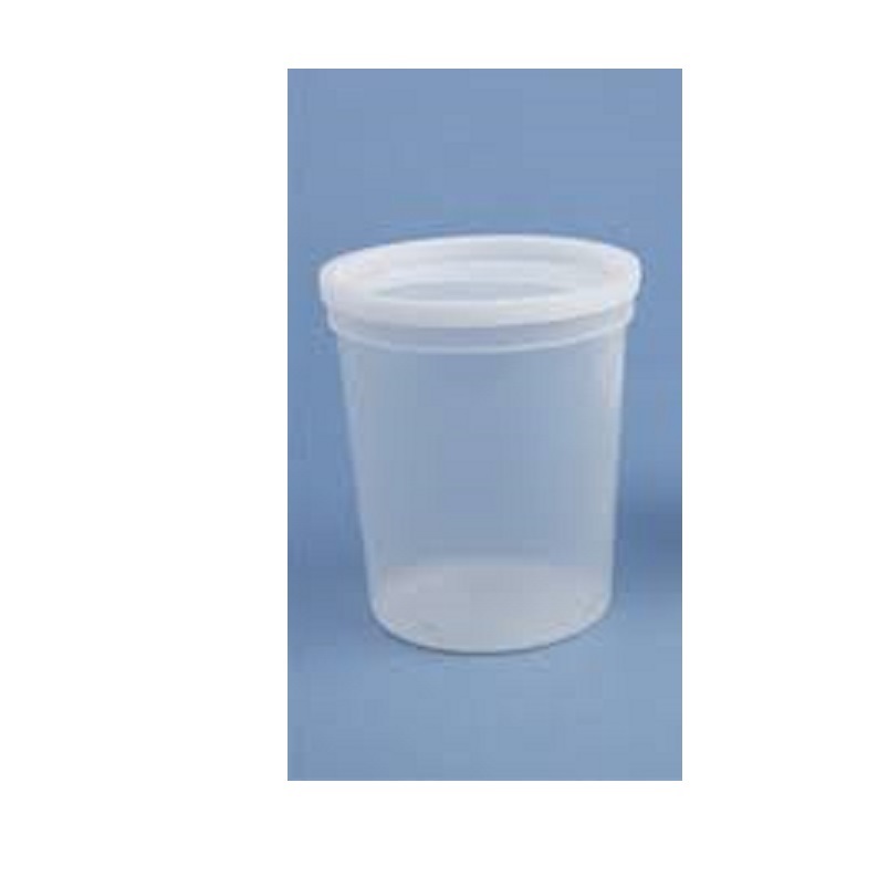 Container (Empty) 32 oz Clear Plastic with Lid