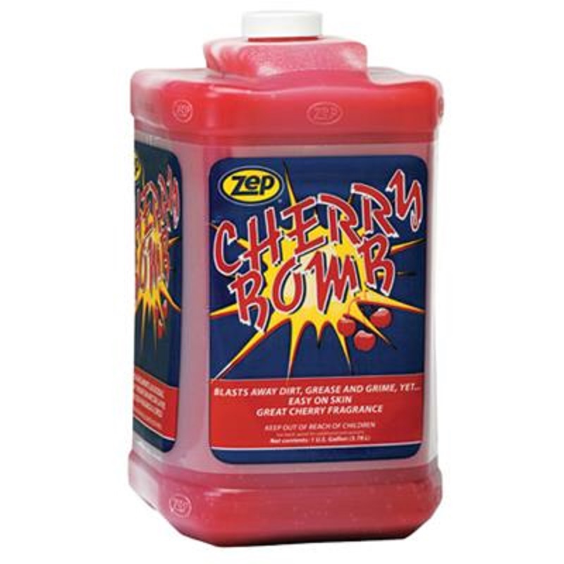 HAND CLEANER 1 GAL RED 0951 THICK LIQUID - ZEP CHERRY BOMB 4/CASE