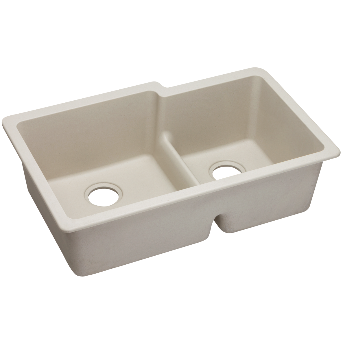 Quartz Classic 33x20-1/2x9-1/2" Double Bowl Sink Bisque