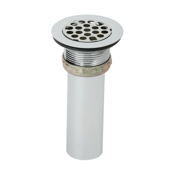 Drain 2" Fitting 304 Stainless Steel Body/Grid Strainer/304 Stainless Steel Tailpiece Polished