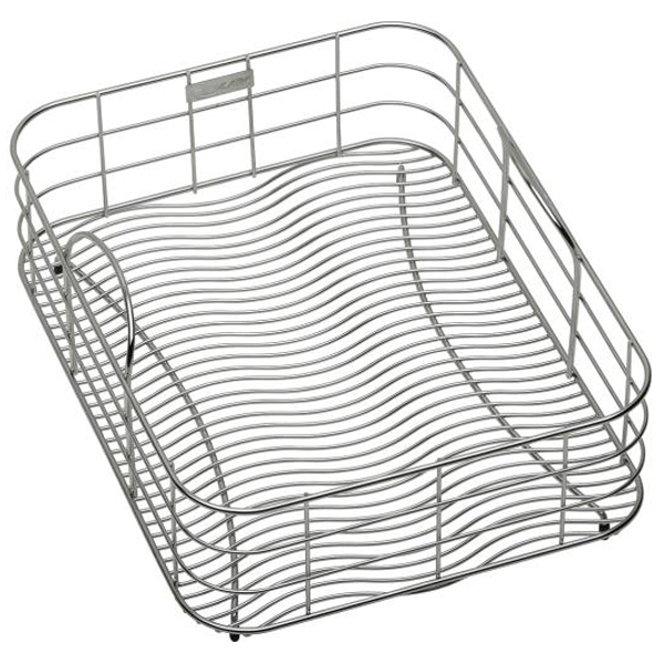 Rinsing Basket w/Removable Dish Rack 13x17" in Stainless Steel