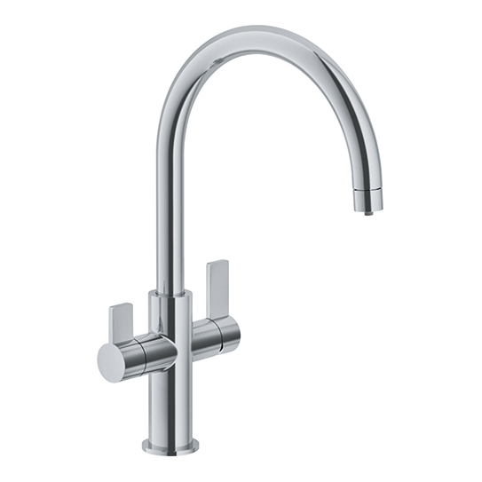 Ambient Single Hole Filter Faucet in Stainless Steel