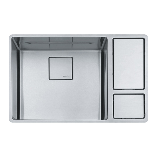 Chef Center 28-1/8x18-7/8x9 Stainless Steel Kitchen Sink Kit