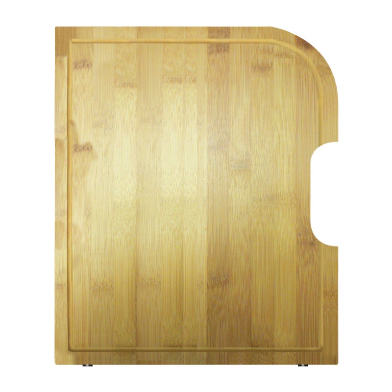 Radius 17-23/64x16-13/16" Bamboo Cutting Board w/Feet