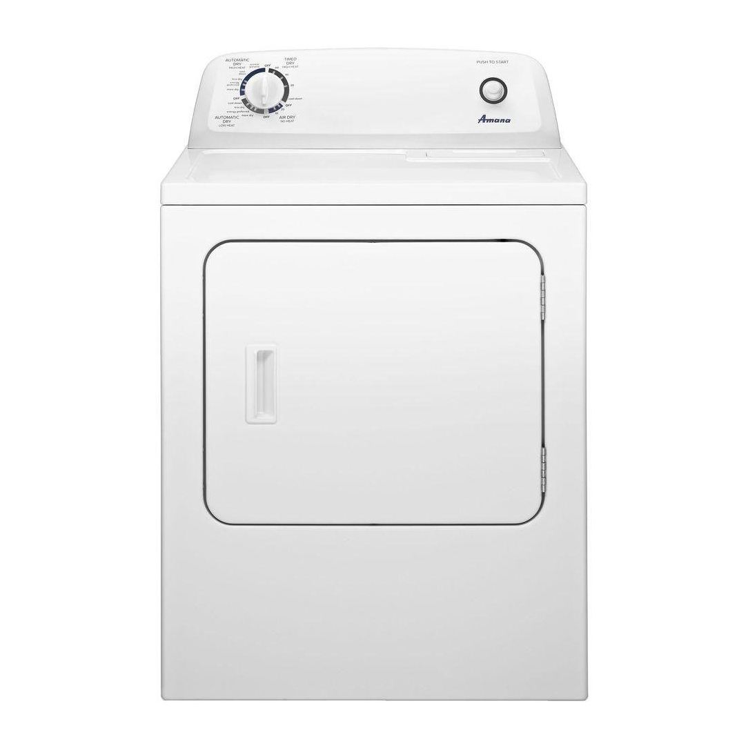 Amana 6.5 CU FT Gas Dryer in White