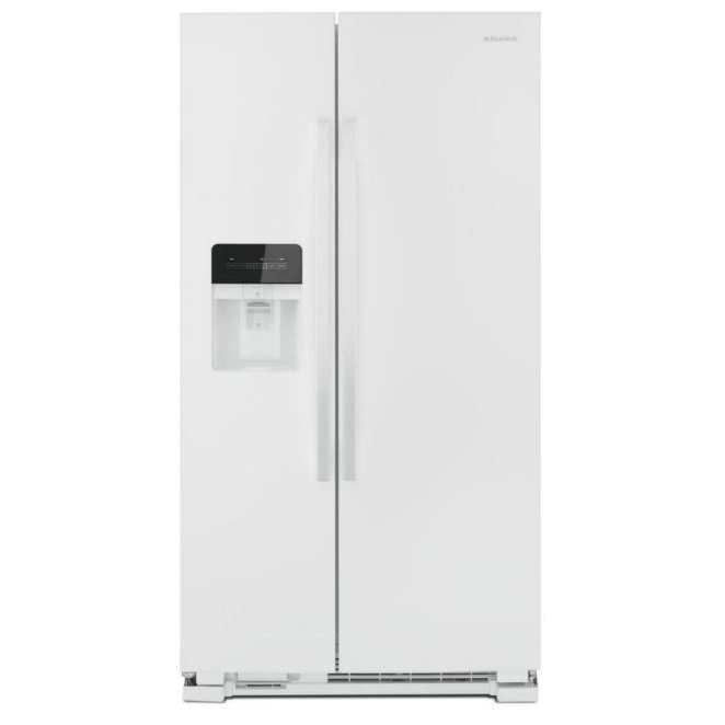 Amana 21.4 cu ft Side by Side Refrigerator in White
